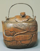 藏品(竹雕茶壺)的圖片