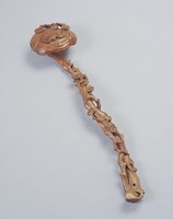 藏品(黃楊木雕梅花如意)的圖片