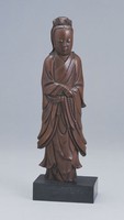 藏品(黃楊木刻觀音)的圖片