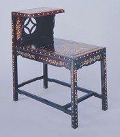 藏品(檀木螺鈿茶几)的圖片