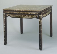 藏品(檀木螺鈿八仙桌)的圖片