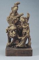 藏品(木刻神像)的圖片