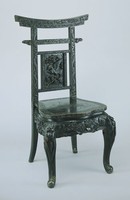 藏品(楠木雲龍紋燈掛式椅)的圖片