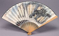 藏品(「溪山清遠」摺扇)的圖片