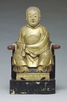 藏品(木刻彩繪土地婆)的圖片