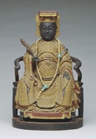 藏品(木刻彩繪媽祖)的圖片