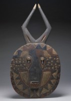 藏品(非洲面具)的圖片
