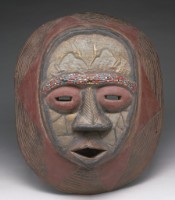 藏品(非洲面具)的圖片