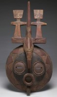 藏品(非洲面具)的圖片
