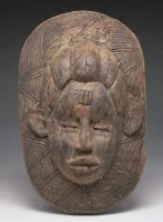 藏品(非洲面具)的圖片