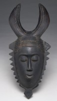 藏品(非洲面具)的圖片