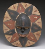 藏品(非洲面具)的圖片