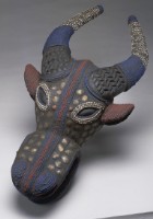 藏品(非洲牛首面具)的圖片
