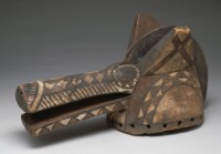 藏品(非洲面具)的圖片