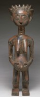 藏品(非洲木雕人像)的圖片