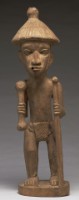 藏品(非洲木雕人像)的圖片