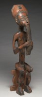 藏品(非洲木雕人像)的圖片