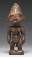 藏品(非洲木雕人像)的圖片