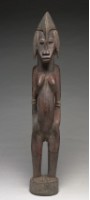 藏品(非洲木雕人像)的圖片
