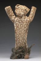 藏品(非洲木雕人像)的圖片