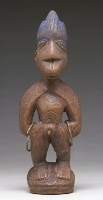 藏品(非洲木雕人像)的圖片