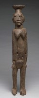 藏品(非洲木雕人像)的圖片