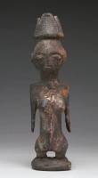 藏品(非洲木雕人像)的圖片