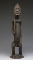 藏品(非洲木雕人像)的圖片