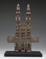 藏品(非洲木雕人像)的圖片