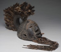 藏品(非洲木面具)的圖片