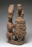 藏品(非洲木偶)的圖片