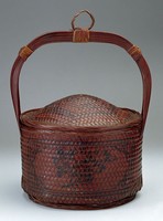 藏品(竹編提籃)的圖片