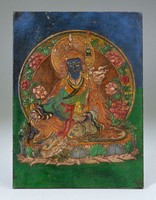 藏品(浮雕彩繪文殊菩薩)的圖片