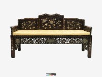 藏品(紅木螺鈿羅漢床)的圖片