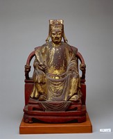 藏品(貼金神像)的圖片