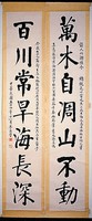 藏品(楷書對聯)的圖片