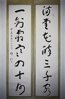 藏品(草書對聯)的圖片