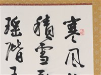 藏品(姚雪坡梅花賦行書中堂)的圖片