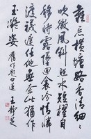 藏品(舊作題白蓮)的圖片