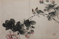 藏品(芙蓉雙雀)的圖片