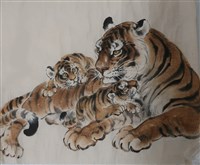 藏品(三隻老虎)的圖片