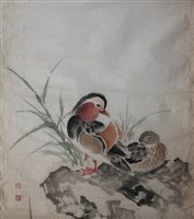 藏品(畫鴛鴦)的圖片