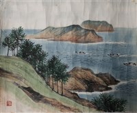 藏品(濱海椰林)的圖片