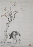 藏品(月下水牛)的圖片