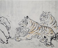 藏品(大虎小虎底稿)的圖片