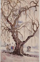 藏品(感恩節在紐約中央公園)的圖片