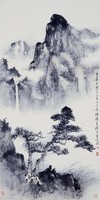 藏品(雲山垂瀑)的圖片