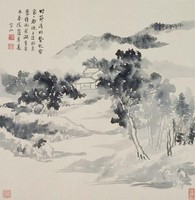 藏品(慈湖山水)的圖片