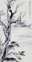 藏品(慈湖寫景)的圖片
