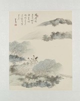 藏品(春雨看桃花)的圖片